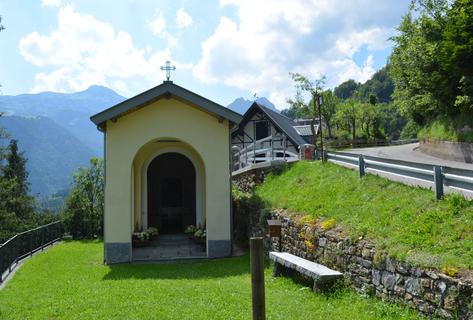 Cappella al termine della Via Crucis